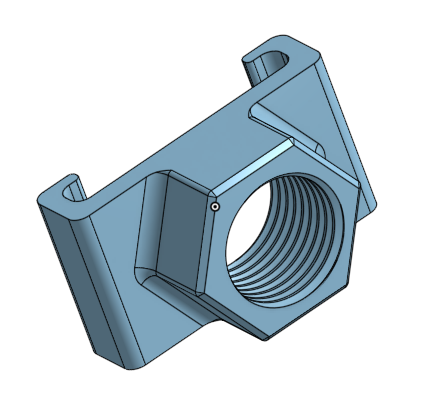 Floating Block-Dock nut