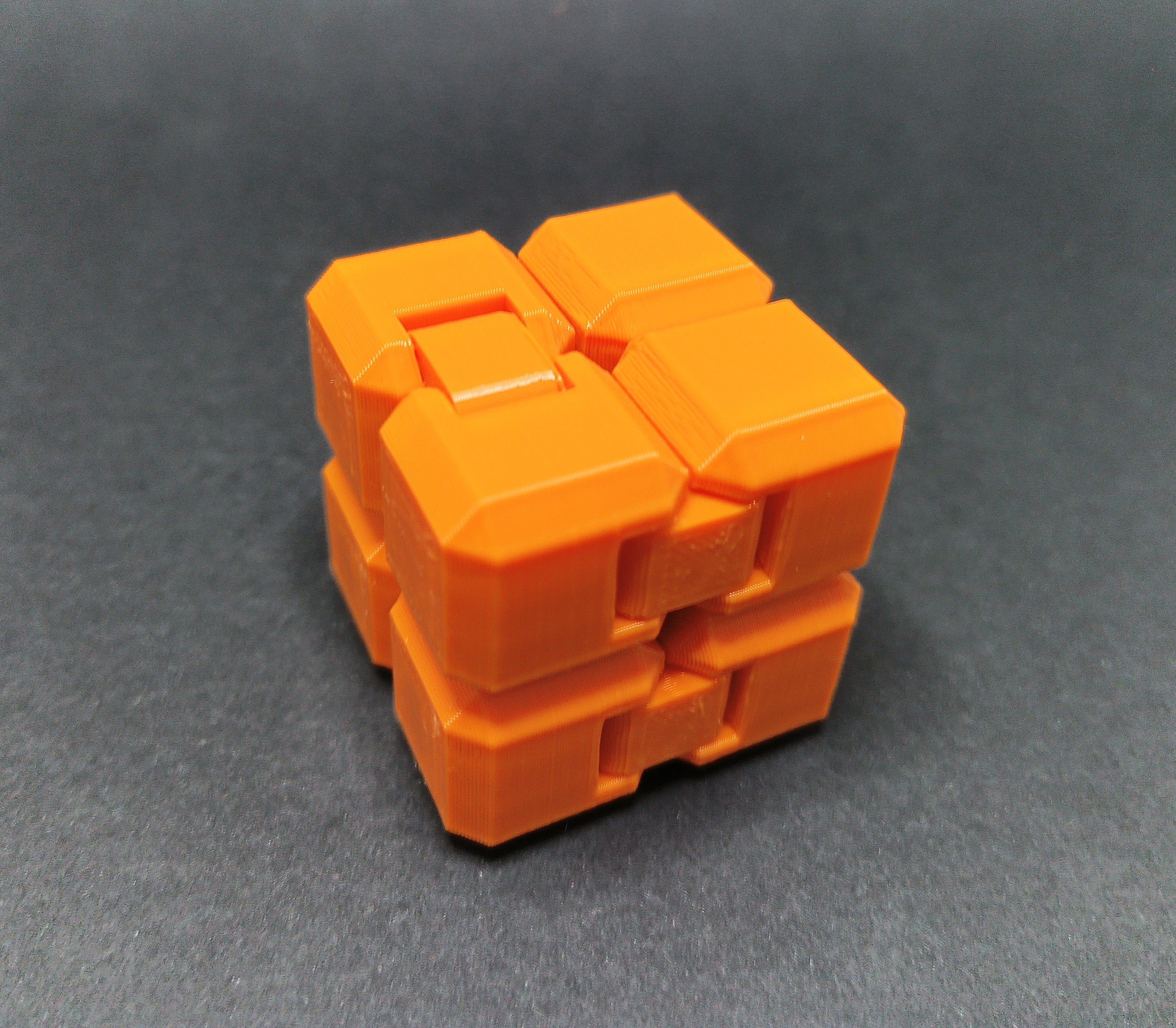 Infinity cube fidget toy