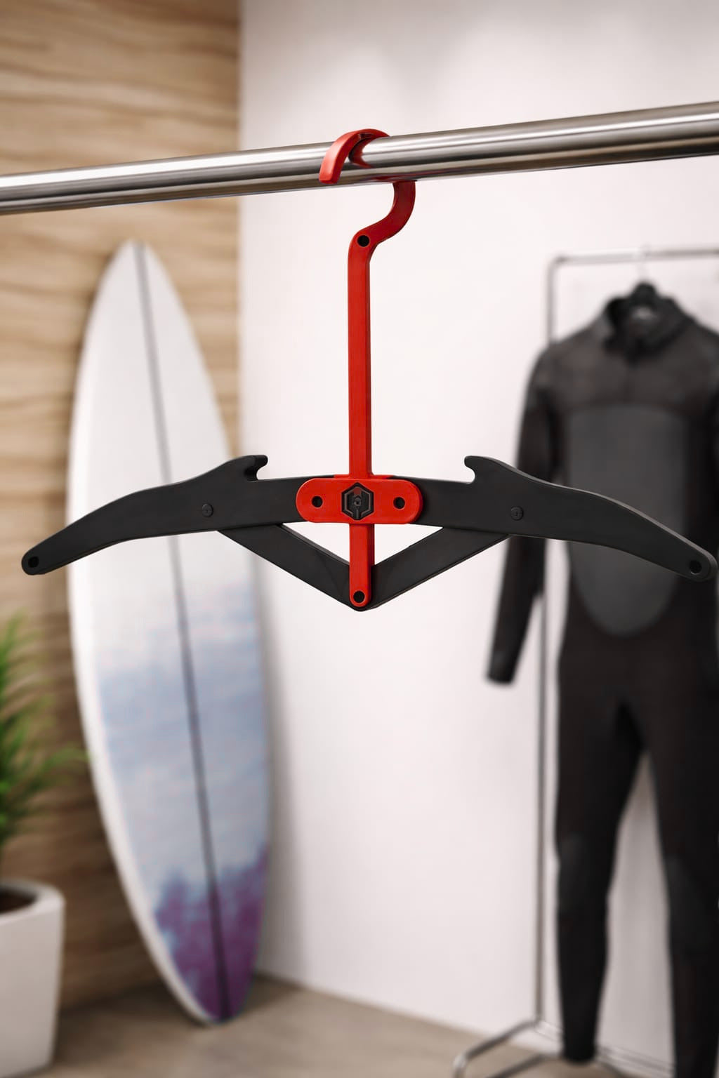Folding hanger
