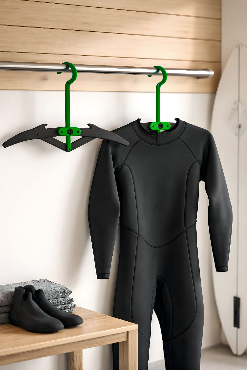 Folding hanger